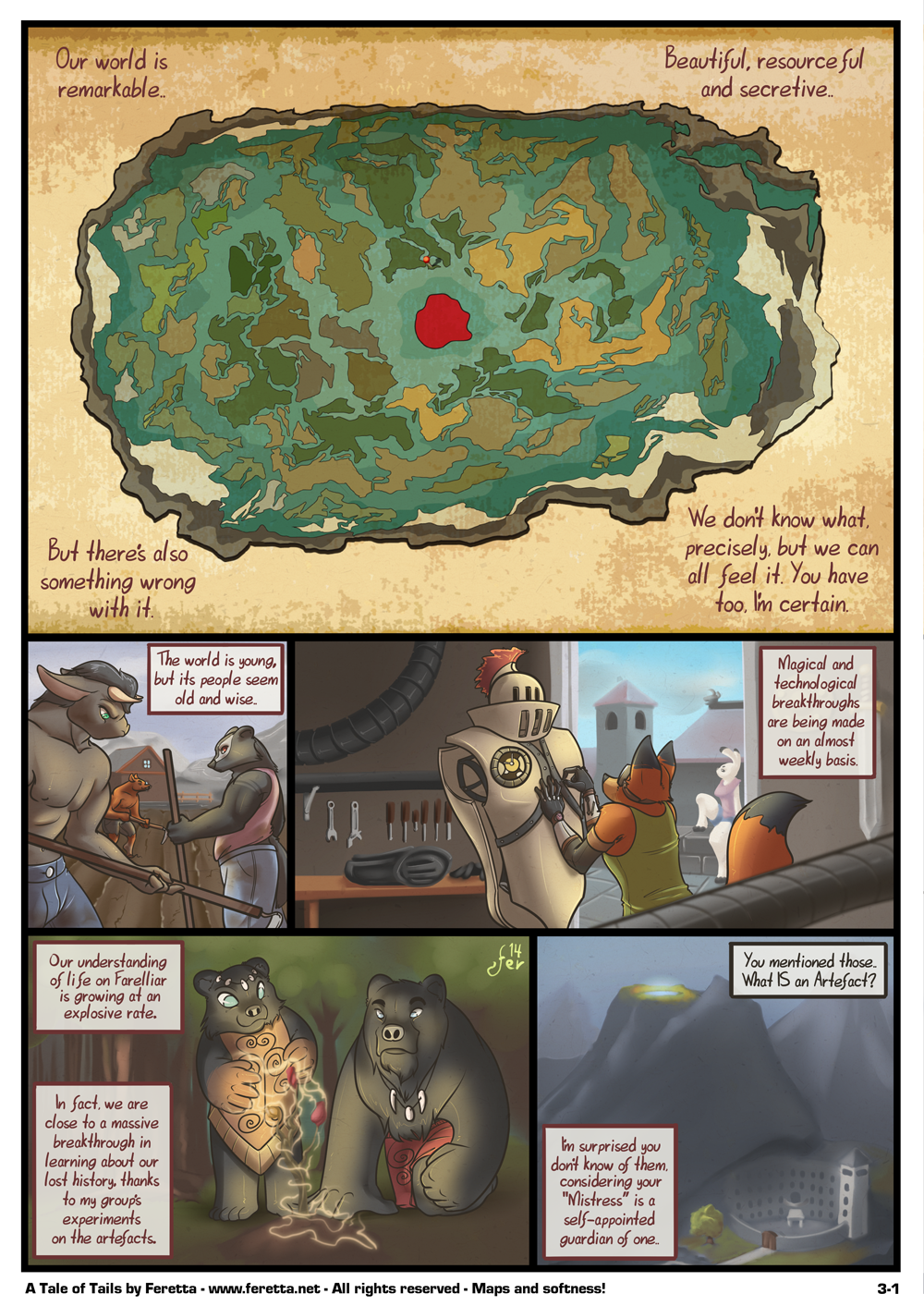 A Tale of Tails, 3-1