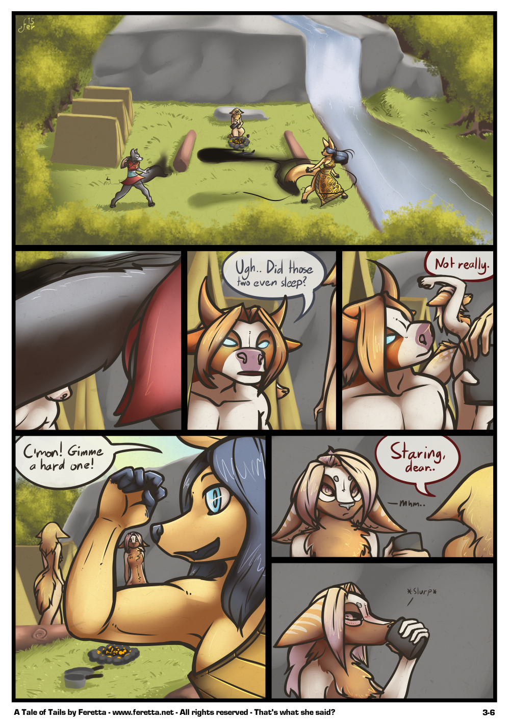A Tale of Tails, 3-6