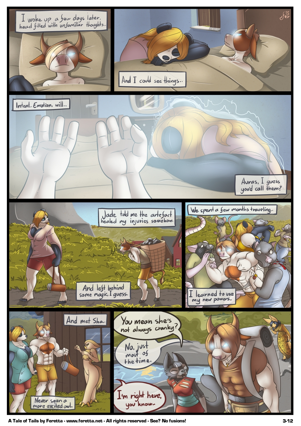 A Tale of Tails, 3-12