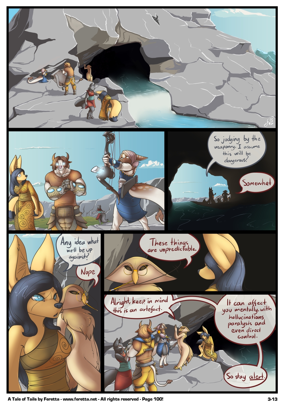 A Tale of Tails, 3-13