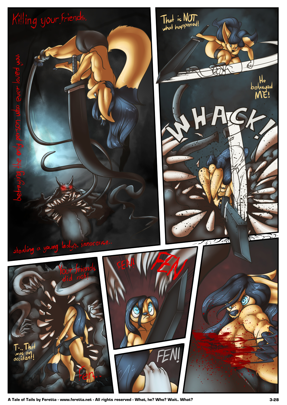 A Tale of Tails, 3-28