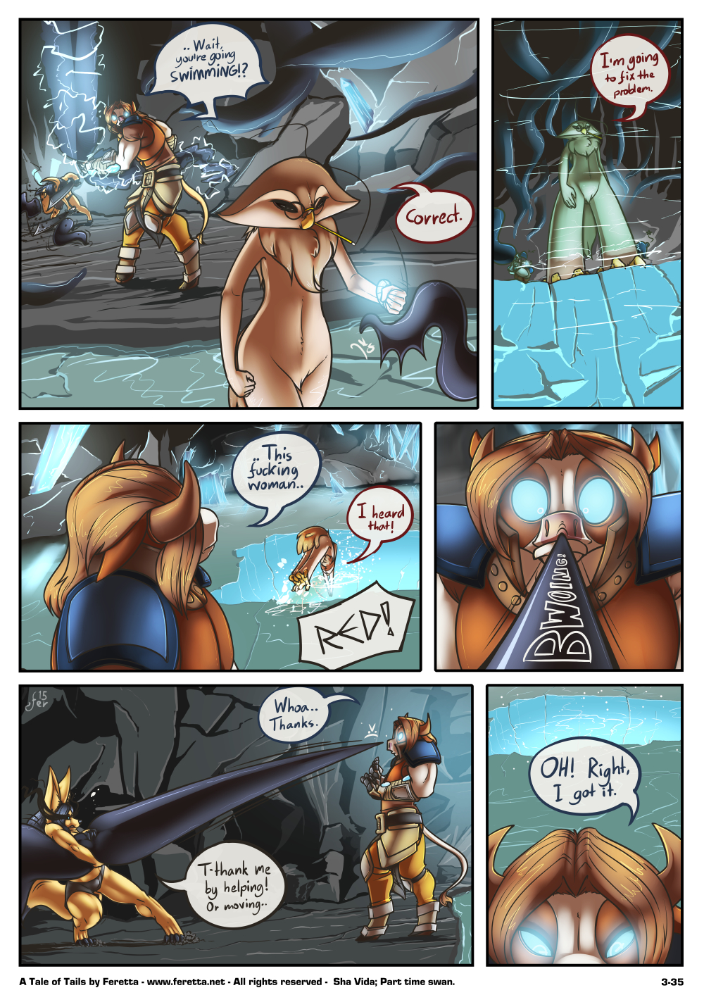 A Tale of Tails, 3-35