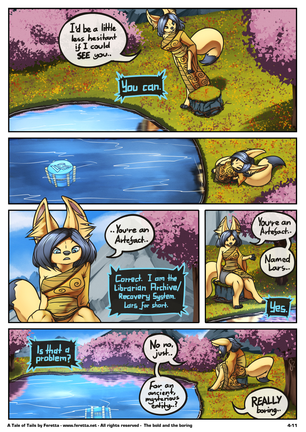 A Tale of Tails, 4-11