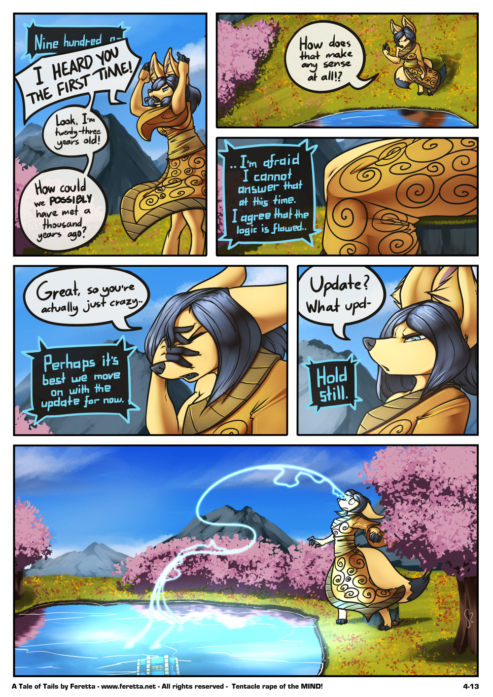 A Tale of Tails, 4-13