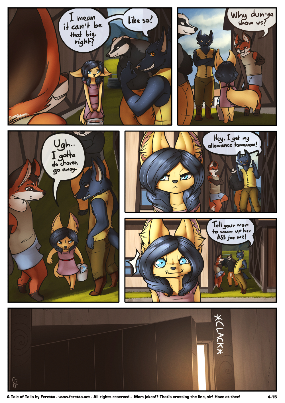 A Tale of Tails, 4-15