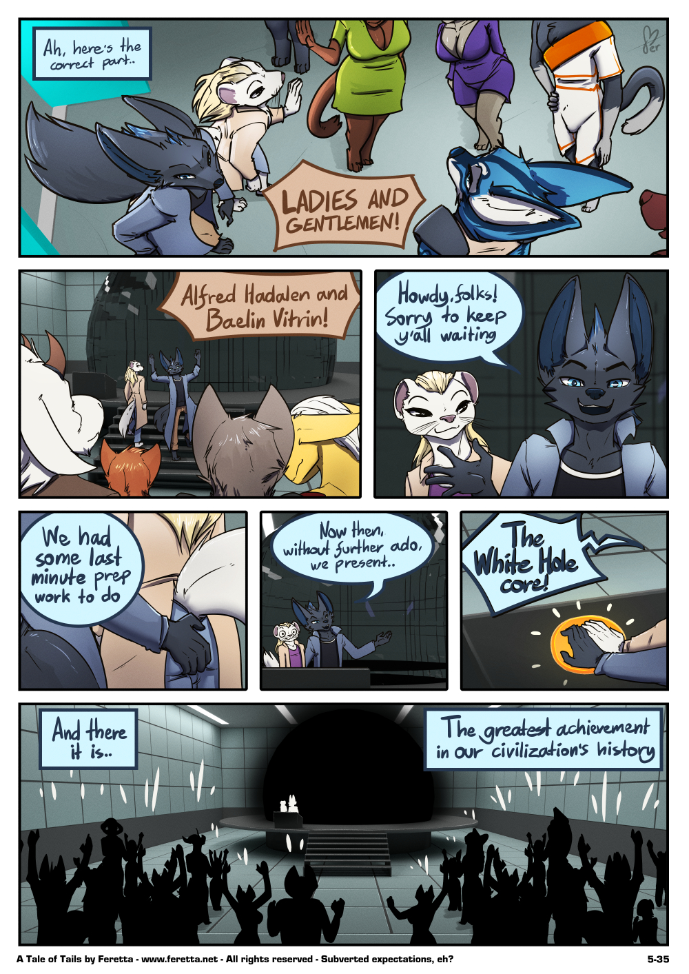 A Tale of Tails, 5-35