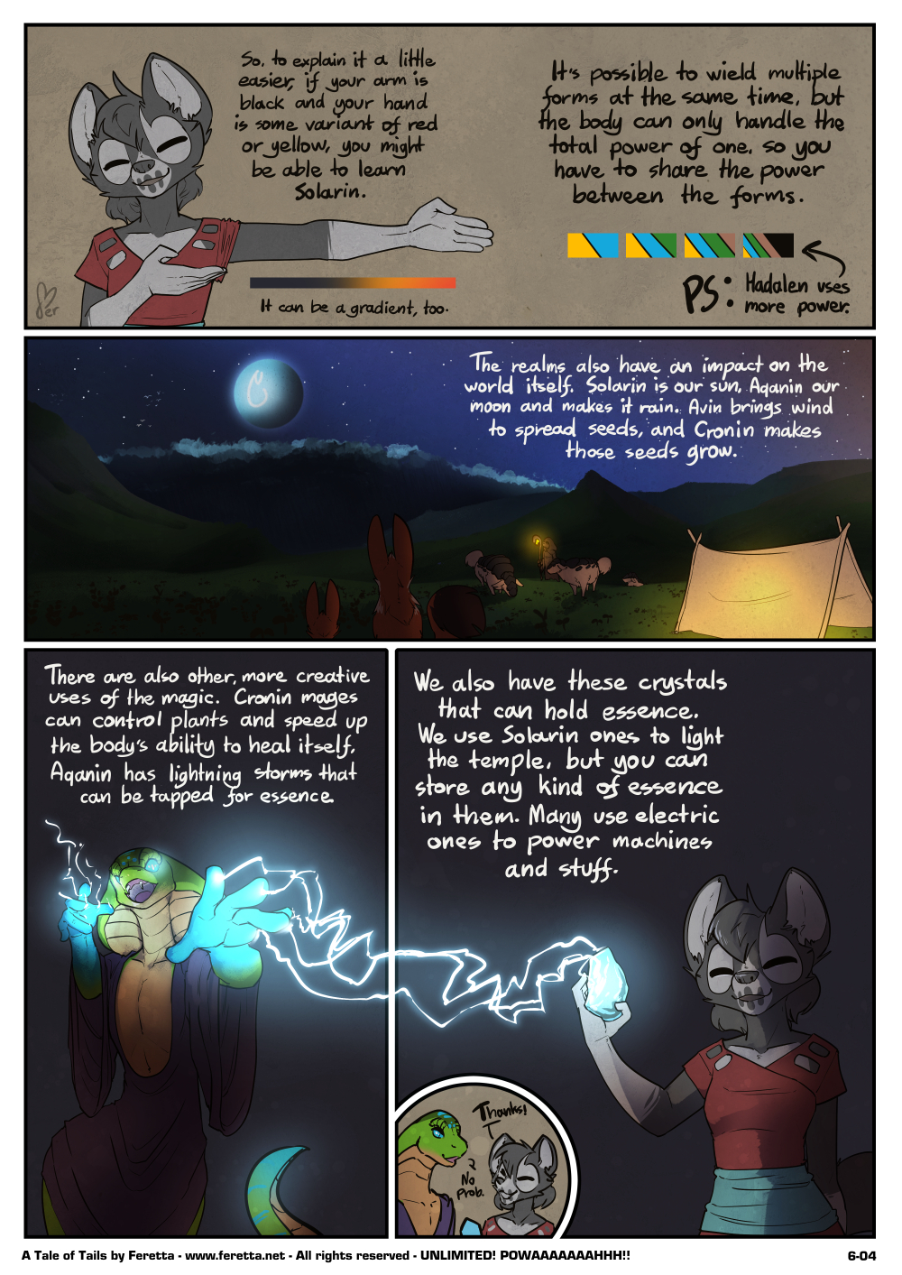A Tale of Tails, 6-04 – UNLIMITED!! POWAAAAAAHHH!!