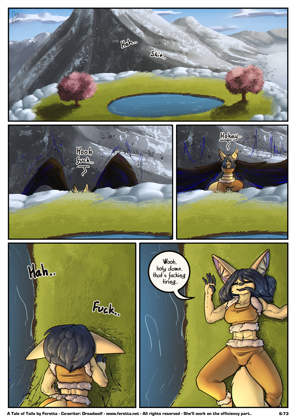 A Tale of Tails, 6-73 – Flappity flap