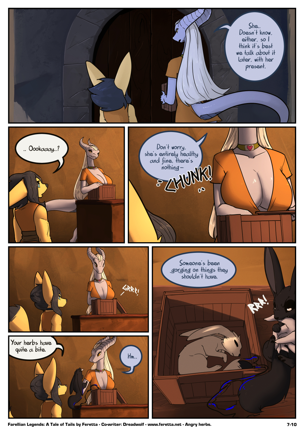 A Tale of Tails, 7-10