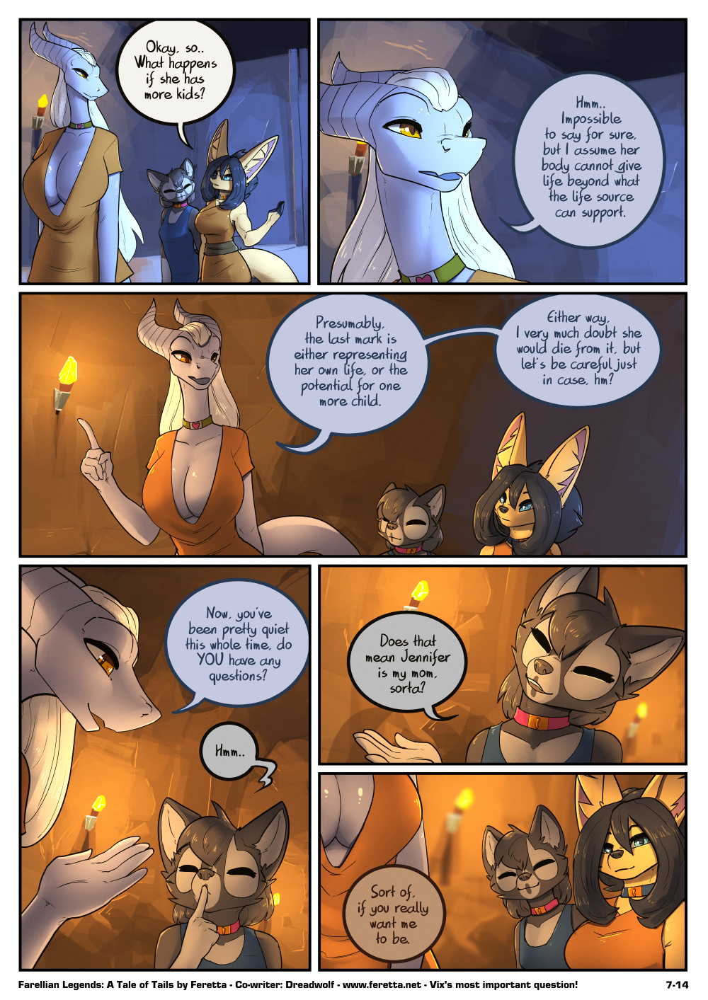 A Tale of Tails, 7-14