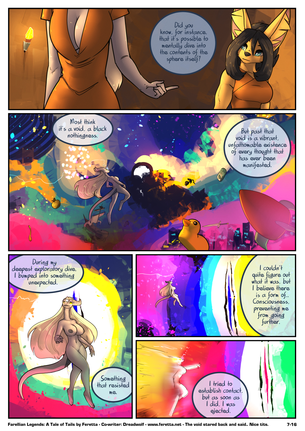 A Tale of Tails, 7-16 – Galactic acid trip