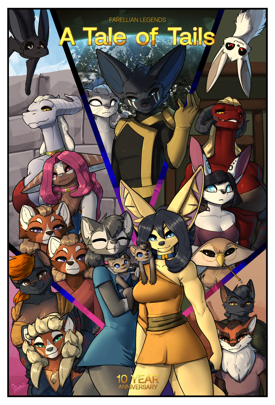 A Tale of Tails – Decade marker