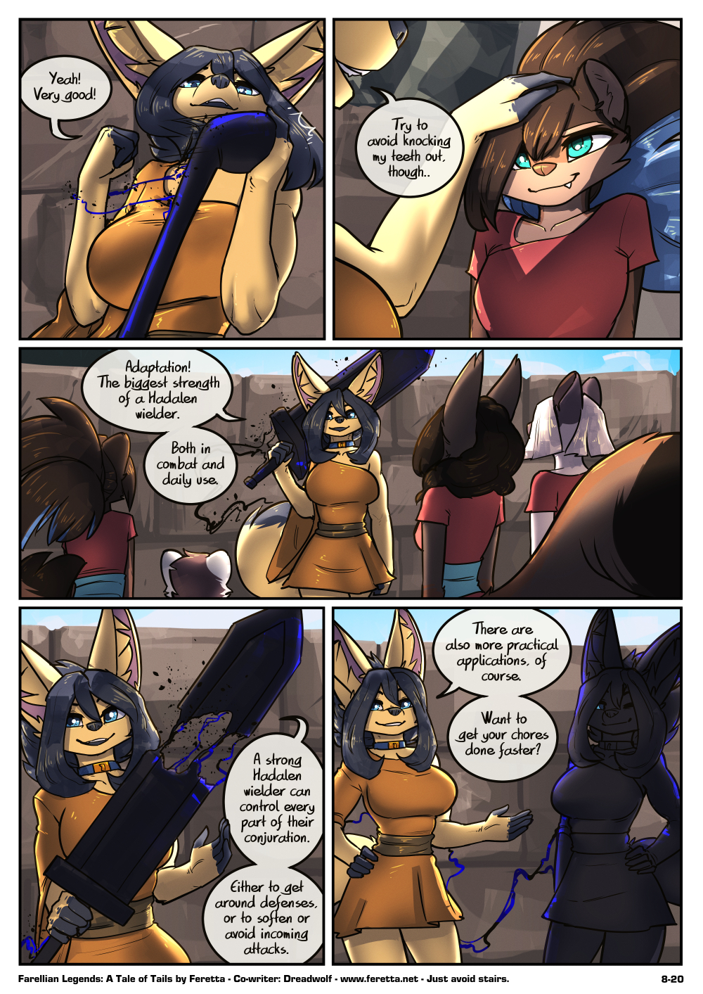 A Tale of Tails, 8-20