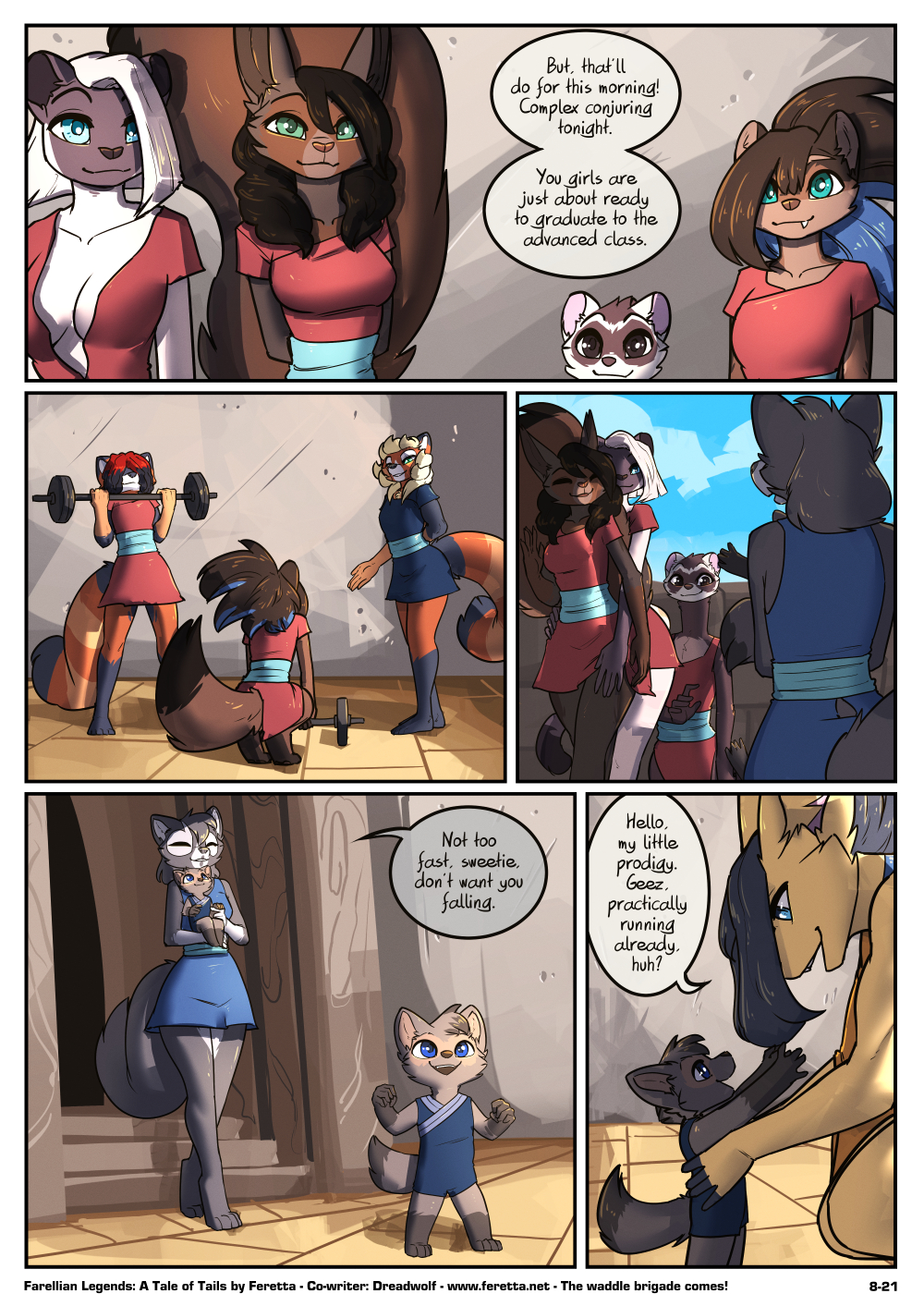 A Tale of Tails, 8-21