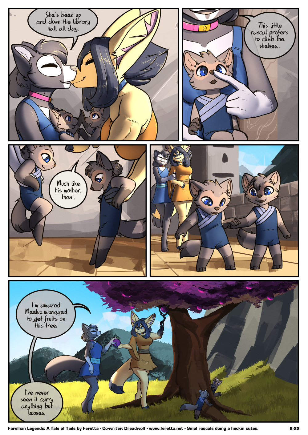 A Tale of Tails, 8-22