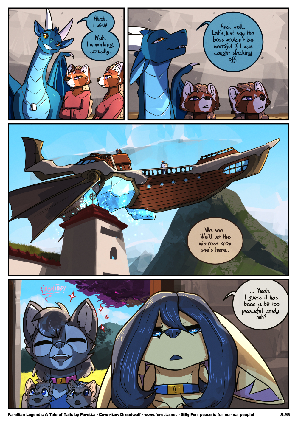 A Tale of Tails, 8-25