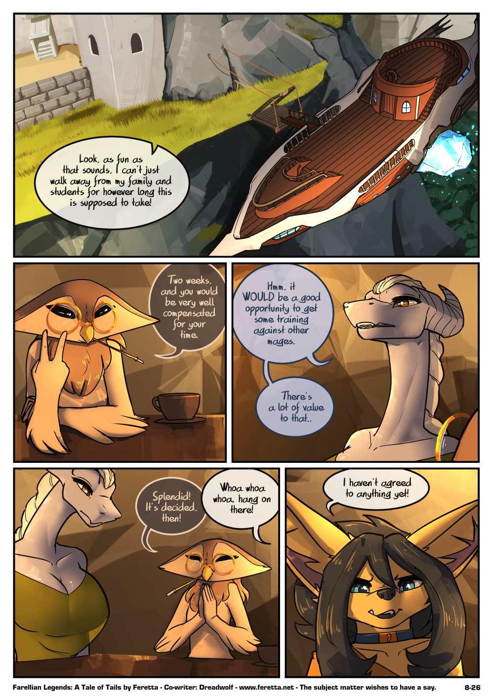 A Tale of Tails, 8-26